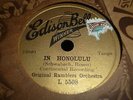 ORIGINAL RAMBLERS ORCHESTRA In Honolulu Tango 78 EDISON BELL L5508