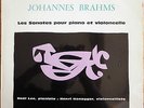 Valois MB 472 NOEL LEE / HONEGGER brahms sonates piano violoncelle LP EX ED1 OG