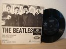  Beatles All My Loving + 3 EP EX- Danish alternative black/white PS
