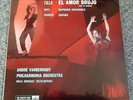 STEREO HMV ASD 297 WHITE GOLD  FALLA EL AMOR BRUJO ANDRÉ VANDERNOOT CLASSICAL LP