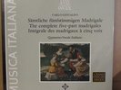 GESUALDO, Sämtliche fünfstimmigen Madrigale, Ephrikian, Telefunke 1969, 7 LP Box