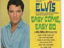 ELVIS PRESLEY 45RPM Extended Play Record EASY COME, EASY GO w/ Dog on Side M--