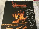 VENGEANCE Human Sacrifice 1988 Lp Autographed 1st press w/lyrics