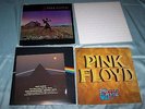 VINTAGE PINK FLOYD LP RECORD ALBUMS DARK SIDE OF THE MOON-THE WALL ROCK SET OF 4