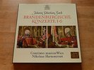 BACH HARNONCOURT Brandenburg Concertos 1-6 Telefunken 2LP box nm/mint