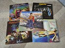 Marillion vinyl x5 - Marketsquare heroes, Fugazi, Misplaced Childhood, Script...