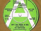 TMG 699 THE TEMPTATIONS Aint too proud to beg Demo