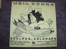 NEIL YOUNG BOULDER COLORADO TMOQ 71072 green vinyl LP orig William Stout insert