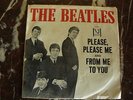 BEATLES.PLEASE PLEASE ME PICTURE SLEEVE ONLY.1964 VJ. VERY GOOD PLUS