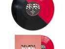 Operators EP1 split color red black vinyl LP wolf parade handsome furs