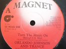 ORLANDO JOHNSON & TRANCE   Turn The Music On   12