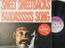 SWEET SWEETBACKS BAADASSSSS SONG - VINYL LP FRENCH PRESS