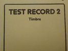 OPUS 3 - TEST RECORD 2 - Timbre   VINYL LP + INSERT SWEDEN PRESS