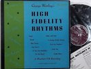 GEORGE WETTLING High Fidelity Rhythms WEATHERS FM 1 LP BOX george barnes