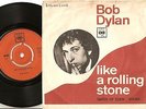 BOB DYLAN LIKE A ROLLING STONE & GATES OF EDEN DANISH NORWAY PS+45 1965 FOLK