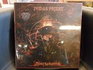 JUDAS PRIEST  NOSTRADAMUS  3  LP BOX SET 2 cd s book , poster ac dc  iron maiden