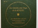 DF-H MARIE-CLAIRE ALAIN - HAENDEL concertos op.4/op.7 DISCOPHILES orig 3xLPs EX