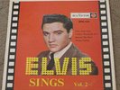 Elvis Presley RPX 1121 Sings Vol 2 EP NZ New Zealand Original 1963 NM RARE