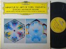 MG 2476 (2530 532) MINIATUR IV: ART OF TORU TAKEMITSU. JAPANESE PRESSING