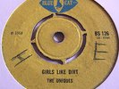 THE UNIQUES   GIRLS LIKE DIRT ** 1968 BLUE CAT 45
