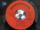 PHILLIP BODDEN rare What A Heat modern soul Canadian 45 LISTEN