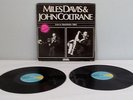 MILES DAVIS & JOHN COLTRANE Live in Stockholm 1960 DRAGON DRLP 90/91 EXC Vinyl