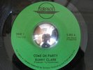 BUNNY CLARK rare Come On Party reggae funk breaks 45 LISTEN