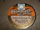 MARIUS B WINTER & His Dance Orchestra My heart belongs 78 Broadcast Twelve 2593