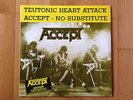 ACCEPT TEUTONIC HEART ATTACK LIVE 2 LP JAPAN