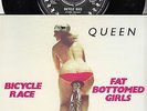 70s Freddie Mercury QUEEN bicycle race fat bottomed Original UK 7