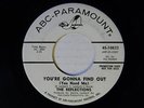The Reflections 45 You're Gonna Find Out / Long Cigarette   ABC VG+