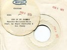 CHICORY SON OF MY FATHER 1972 ROCK TEST PRESS ACETATE LABEL 45 ? GIORGIO MORODER