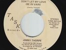 Deep Soul 45 - Jimmy Thorpe - Don't Let My Love - Task - VG++ mp3