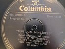Columbia BLUE COAL MINSTRELS 1931 radio show w AL BERNARD Benny Goodman 78 rpm
