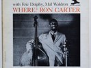 RON CARTER WITH ERIC DOLPHY, MAL WALDRON WHERE? ORIG’61 NEW JAZZ VAN GELDER