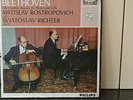 PHILIPS PLUM SILVER SAL 3453-4 BEETHOVEN ROSTROPOVICH RICHTER 2LP BOX SET
