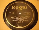 JAZZ SAM LANIN ORCH I Must Have That Man-Girl vocal-Cookie REGAL 8667