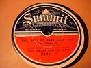 JAZZ HAL SWAIN BAND/GENE AUSTIN Yes Yes My Baby Said Yes SUMMIT 151 E+