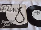 HIGH TREASON - Saturday Night Special UK NWOBHM PRIVATE Metal 7” w PS LISTEN