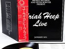URIAH HEEP live JAPAN 2nd issue '75 warner DLP w/OBI   [FREE P+P]