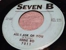 RARE NEW ORLEANS SOUL FUNK 45 EDDIE BO 