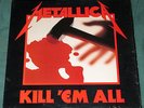 Metallica Kill 'Em All LP In Shrink 1988 Elektra Reissue Am I Evil Blitzkrieg