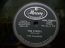THE DIAMONDS 1957 rock n roll 78RPM - THE STROLL / LAND OF BEAUTY - HEAR IT