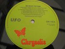 UFO NO HEAVY PETTING UK LP 1ST  GREEN CHRYSALIS 2 PLAYS EVER PLAYS  MINT MINUS