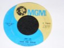 Autographed on Label SAM THE SHAM Samudio 45 rpm Single 1973 MGM FATE / Oh Lo