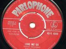 The Beatles  Love Me Do / P.S. I Love You  Parlophone UK Original  ZT Tax Code
