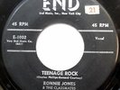 RONNIE JONES & CLASSMATES 45 Teenage Rock / Little Girl DOO WOP Original e184
