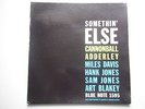 CANNONBALL ADDERLEY 'SOMETHIN' ELSE LP ORIGINAL BLUE NOTE BLP 1595 1958