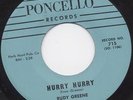 Rudy GREENE hurry hurry 45 solid R&B MOD northern soul HAMMOND rocker HEAR ??