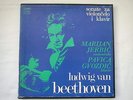 BEETHOVEN, SONATAS FOR VIOLONCELLO AND PIANO, JERBIC GVOZDIC YUGOSLAVIAN 3LP BOX